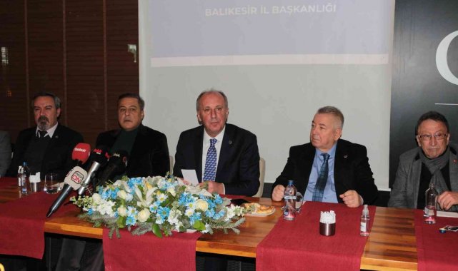 Memleket Partisi lideri İnce: "Üretim seferberliği başlatılmalı"