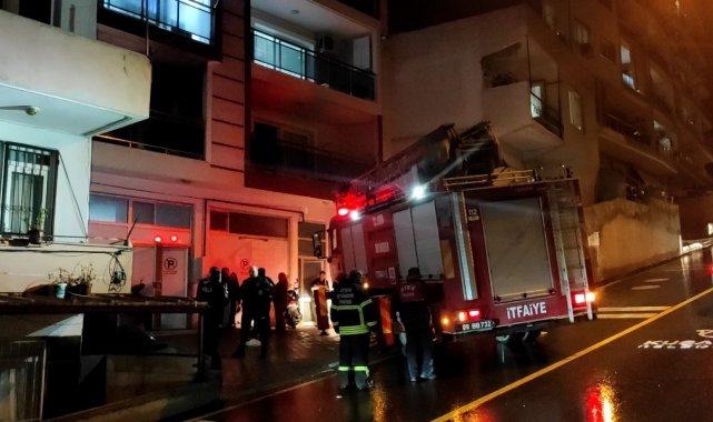 Meraklı komşular yangını izlerken zehirlendi