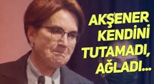 Meral Akşener Hem Ağladı, Hem Ağlattı!