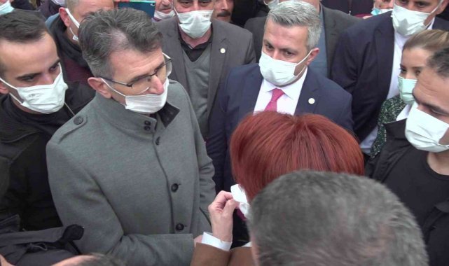 Meral Akşener'e yönelttiği 'başbakan' sorusu sonrası tartaklandı