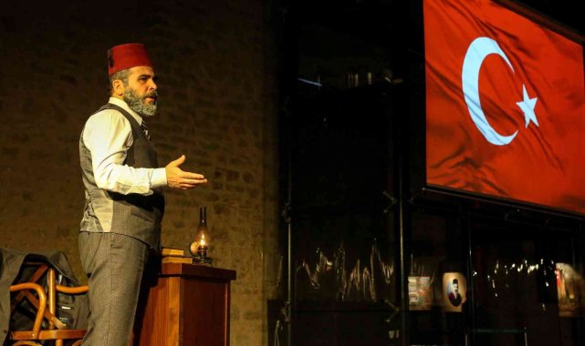 Meram&#039;da İstiklal Marşı&#039;nın 100. yılında resim sergisi açıldı