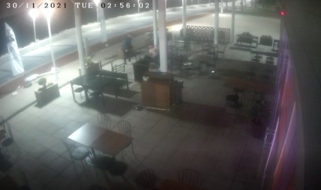 Mersin'de belediyenin kafesine zarar verenler yakalandı