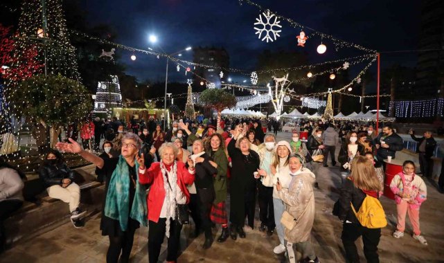 Mezitli&#039;de yılbaşı eğlenceleri başladı