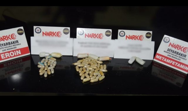 Mide ve bağırsaklardan uyuşturucu çıktı