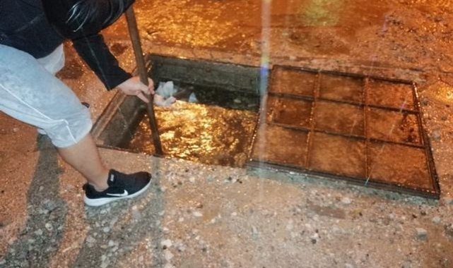 Milas'ta şiddetli yağış, su baskınlarına neden oldu