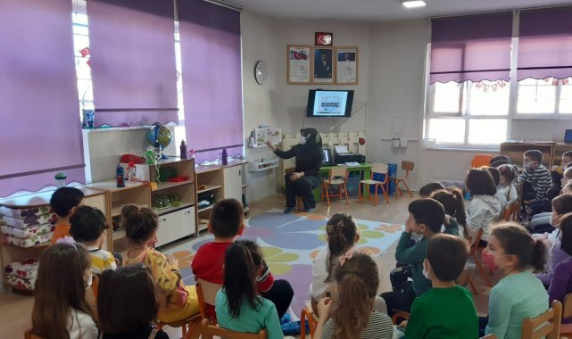 Minik öğrencilere teknoloji eğitimi