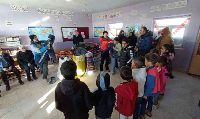 Minik yürekleri ısıtan tırmanış