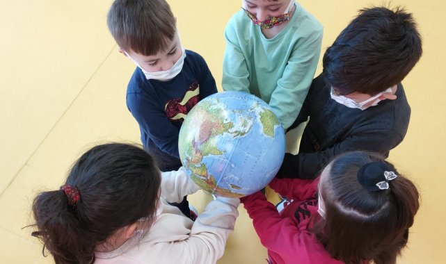 Minikler küresel ısınmaya dikkat çekti