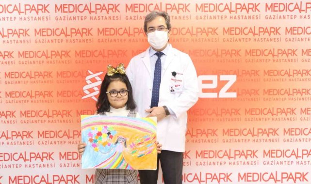 Minikler mutluluklarını renklerle anlattı