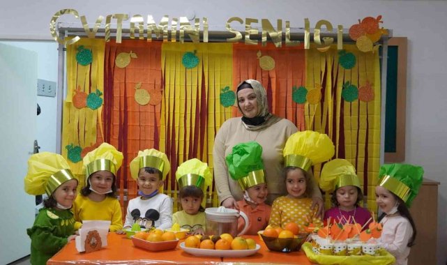 Miniklerin sağlığı için 'C Vitamini Şenliği'