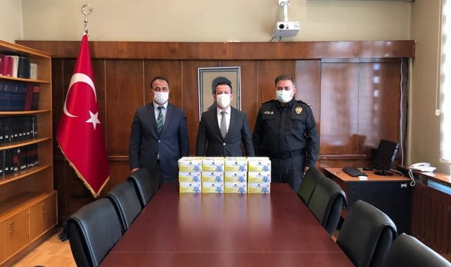 MKE Sungurlu'ya 20 bin maske gönderdi