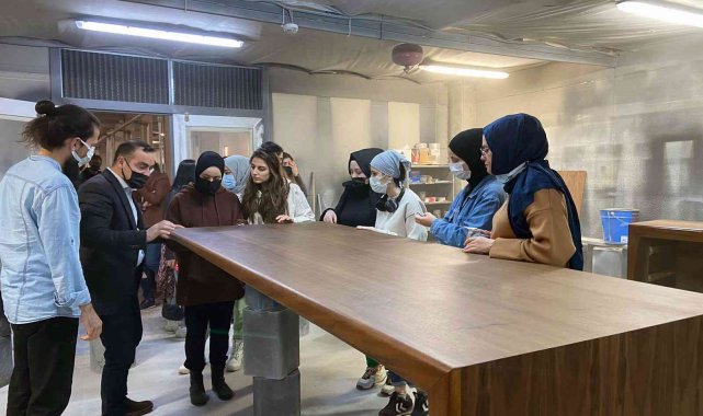 Mobilya sektörünü teknik gezilerle tanıyorlar