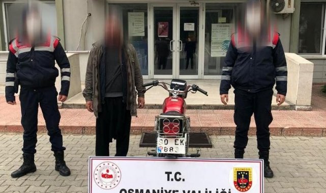 Motosiklet çalan zanlı yakalandı