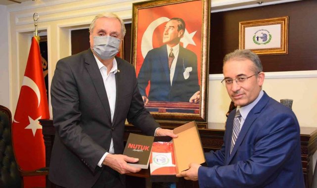 Müftü Ölmez'den Başkan Bakkalcıoğlu'na ziyaret