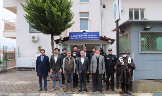 Muğla Emniyet Müdürü Dilberoğlu, Datçalı muhtarlar ile görüştü