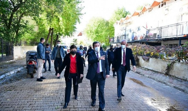 Muğla Valiliğinden sel mağdurlarına destek