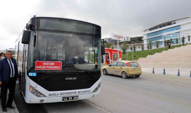 Muğla'da sağlık çalışanlarına ücretsiz ulaşım 6 ay daha uzatıldı