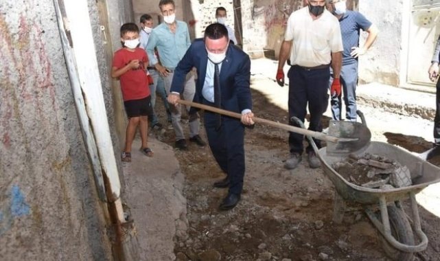 Muhtarlardan Bağlar Belediyesine övgü ve destek
