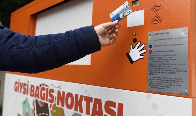 Muratpaşa'da kullanılmayan kıyafetler, öğrencilere burs oluyor