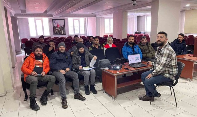 Muş&#039;taki gazetecilere drone eğitimi