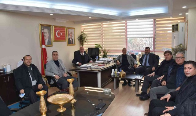 MÜSİAD İl Genel Meclis Başkanı Sözen ile bir araya geldi