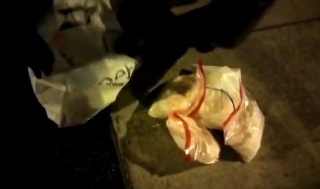 Narkotik köpeği 'Alis' 5 kilo metamfetamin buldu