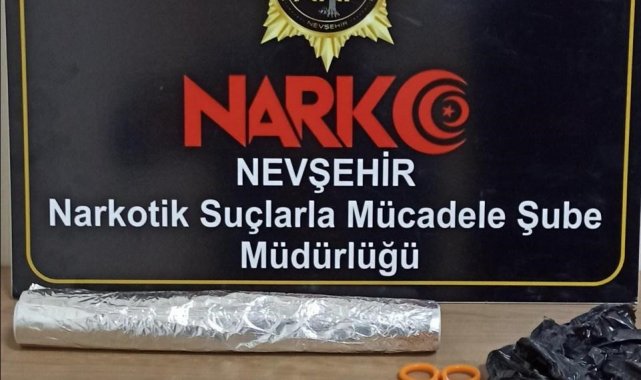 Nevşehir'de uyuşturucu operasyonu; 1 tutuklama