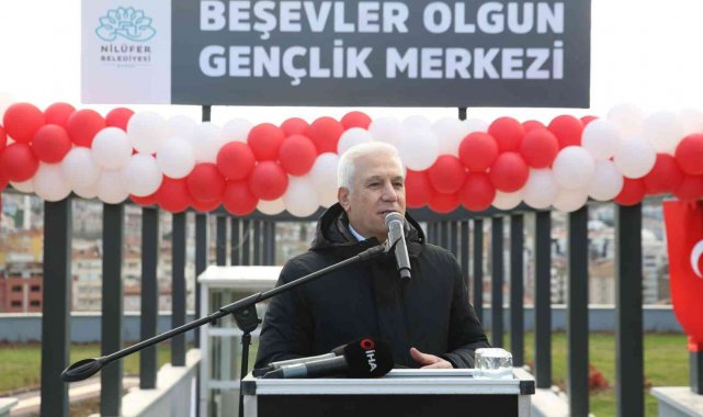 Nilüfer&#039;in ikinci Olgun Gençlik Merkezi Beşevler&#039;de açıldı