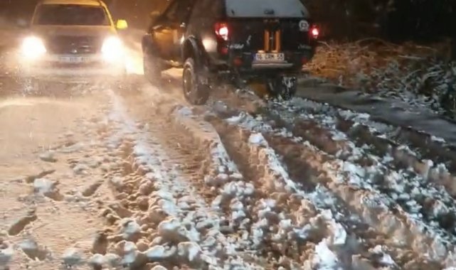 Off-road tutkunlarının karla sınavı