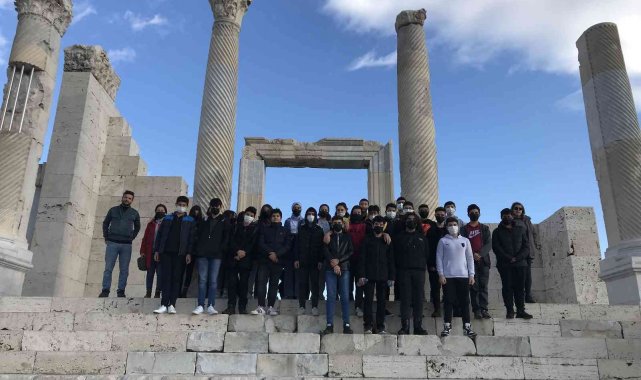 Öğrenciler tarihe yolculuk yaptı