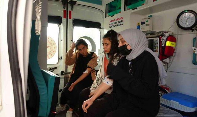 Öğrenciler yedikleri lahmacundan zehirlendi