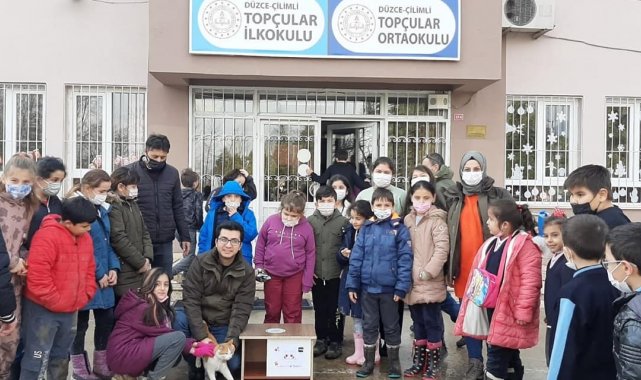 Öğrencilere biyoçeşitlilik anlatıldı