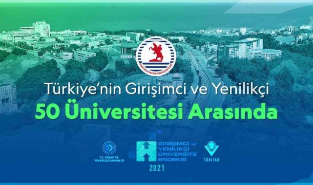 OMÜ, Türkiye'nin en girişimci ve yenilikçi 50 üniversitesi arasında