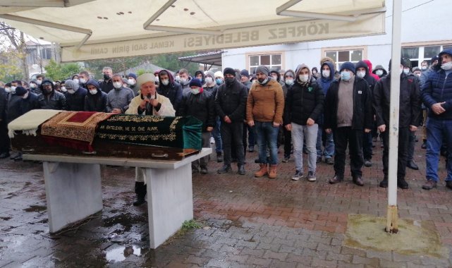 Önce cinayet işleyip, sonra yaşamına son veren temizlik işçisi defnedildi