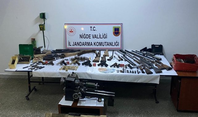 Operasyon yapılan evden cephane çıktı