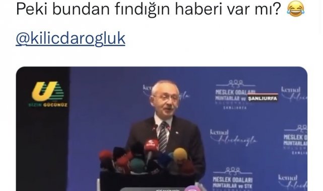 Ordu Büyükşehir Belediyesi'nden Kılıçdaroğlu'na yanıt: "Fındığın bundan haberi var mı?"