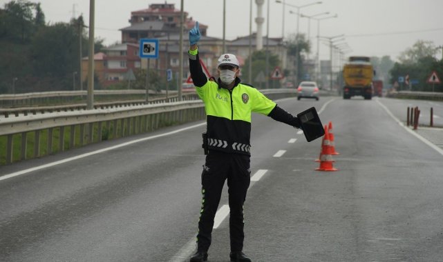Ordu'da bir haftada 700 sürücüye hız cezası