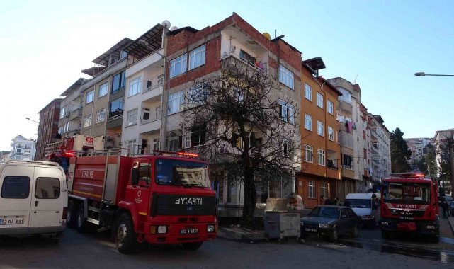 Ordu&#039;da ev yangını: 2 kişi hastanelik oldu