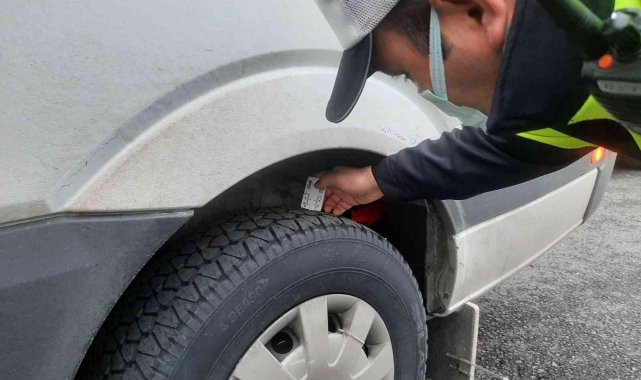 Ordu&#039;da kış lastiği denetimleri devam ediyor