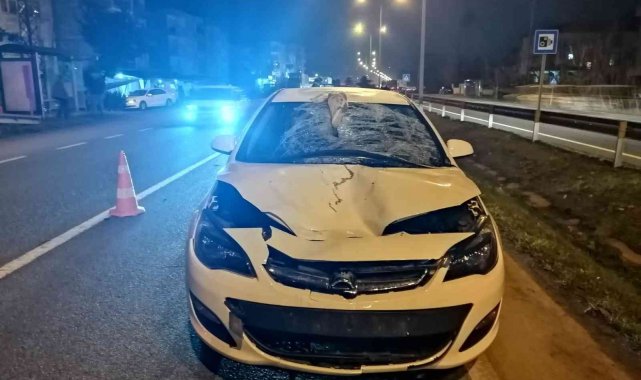 Ordu'da otomobilin çarptığı yaya hayatını kaybetti