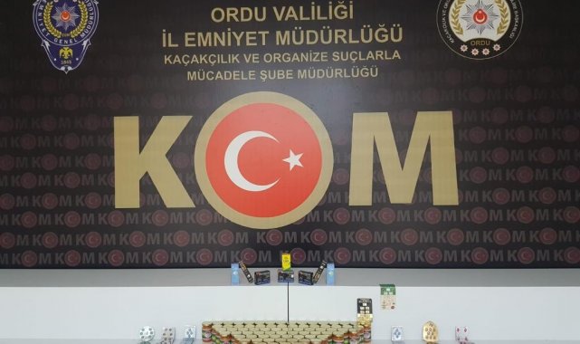 Ordu&#039;da sağlığa zararlı ürün satan iş yerine baskın