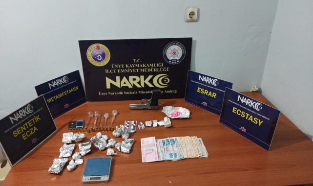 Ordu&#039;da uyuşturucu operasyonunda 2 kişi tutuklandı
