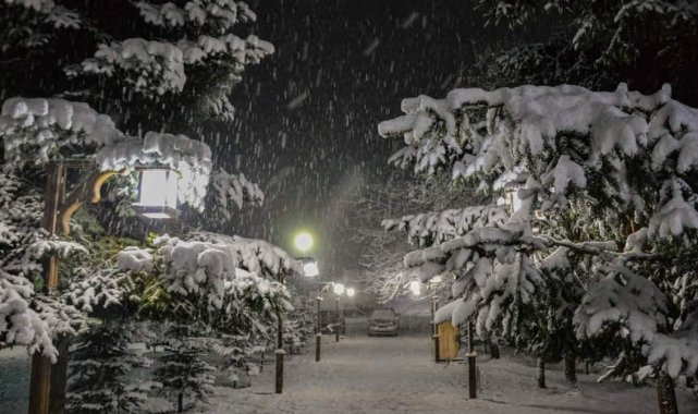 Ordu&#039;nun yükseklerinde kar yağışı