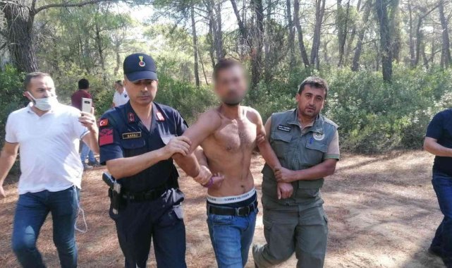 Orman yakarken suçüstü yakalandı, ilk duruşmada suçlamayı reddetti