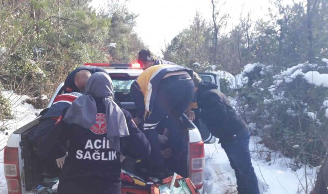 Ormanda avlanırken komşusunu vurdu: 1 yaralı