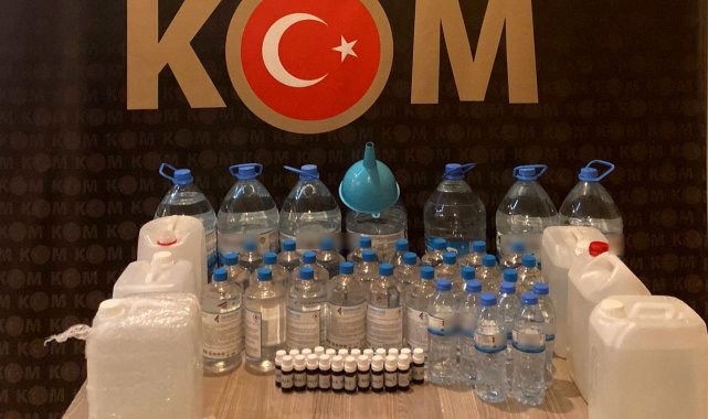 Osmaniye'de yılbaşı gecesi sahte alkol operasyonu