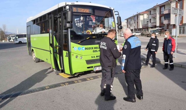 Otogarda hijyen denetimi