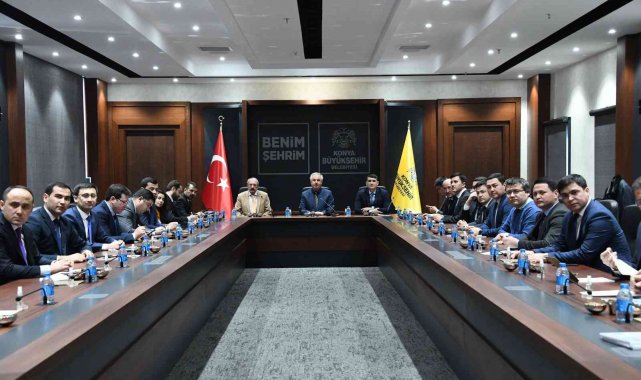 Özbekistan heyetine Konya Modeli Belediyecilik anlatıldı