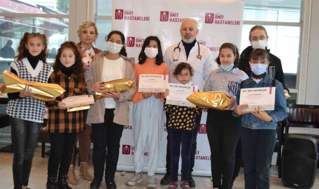 Özel Ümit'in geleneksel resim yarışmasında dereceye girenler ödüllendirildi