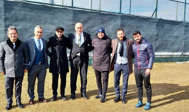 Öztürk Erzurumspor antrenmanında